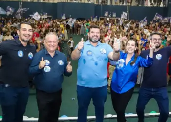 Em busca de cadeira na Câmara, Kassyo Fernando encerra campanha em agenda com prefeita Cinthia no auditório da ATM