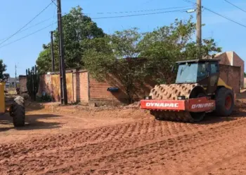 Prefeitura de Gurupi intensifica obras de pavimentação asfáltica no Jardim das Bandeiras