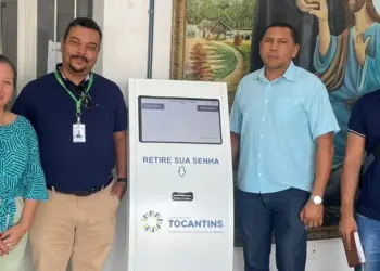 Hospital Regional de Xambioá recebe totem eletrônico para controle do fluxo de pacientes