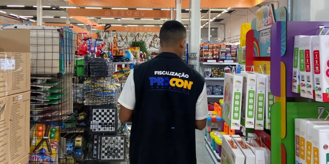 Em pesquisa de preços de brinquedos, Procon identifica variação de até 249,84% em Palmas