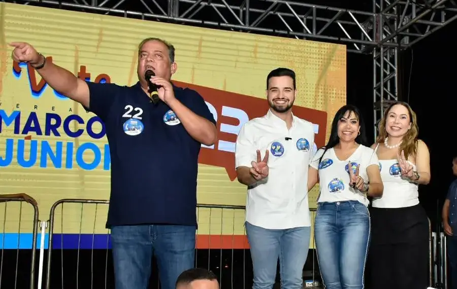 Ao lado do povo, Marcos Júnior faz comício histórico no Taquari apoiado por Janad e Eduardo Gomes