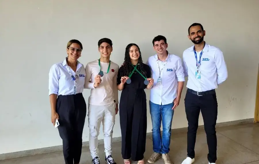 Bolsa Pibic estudantes da Escola SESI Gurupi recebem menção honrosa da UFT