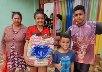 LBV entrega quase de 8 toneladas de alimentos no Tocantins
