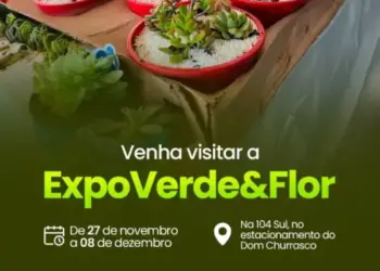 EXPOVERDEFLOR Começa Nesta Quarta-feira em Palmas, com Uma Grande Variedade de Flores, Plantas Ornamentais e Mudas Frutíferas