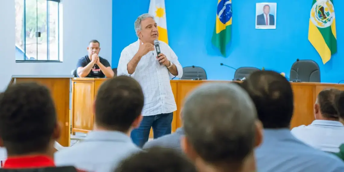 Vice-governador Laurez Moreira reúne prefeitos eleitos do PDT para capacitação e planejamento em Conceição do Tocantins