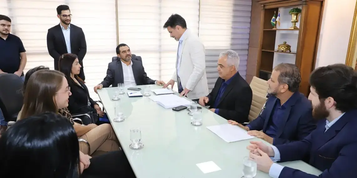 À comitiva tocantinense para a COP29, governador Wanderlei pede busca pelo apoio de líderes internacionais aos projetos do Estado