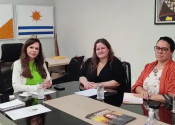 Com Dorinha, secretária Dhieine Caminski busca recursos federais para policlínica, centro de parto normal e novo prédio para UPA e Caps de Palmas