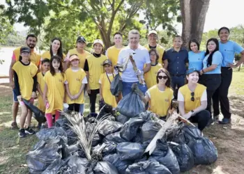 Mutirão de limpeza no Parque Cesamar une sociedade e Prefeitura de Palmas