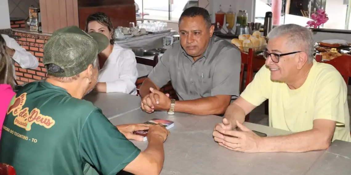 Com prefeito de Aurora e empresários, Hercy Filho discute políticas públicas de turismo; município possui o menor rio do Brasil