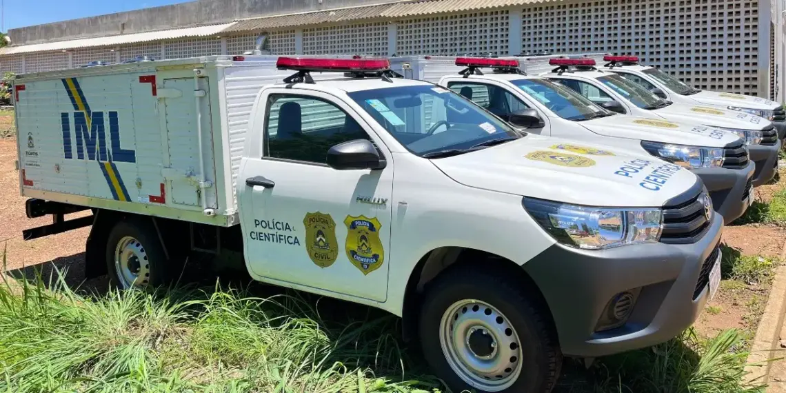 Instituto Médico Legal recebe seis novos veículos para a frota; unidades de Palmas, Araguaína e Gurupi serão beneficiadas
