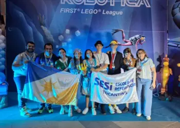 Alunos da Escola SESI de Araguaína conquistam vaga na etapa nacional do Festival SESI de Robótica