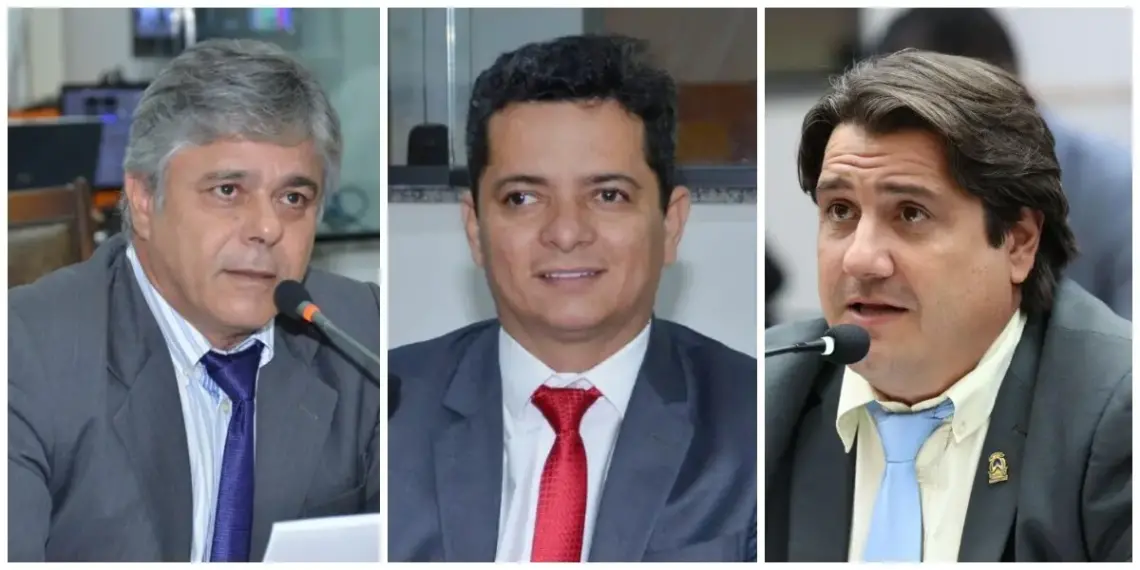 Eduardo do Dertins, Jorge Frederico e  Eduardo Fortes lideram os três blocos da Assembleia Legislativa