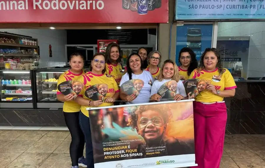 Prefeitura de Paraíso do Tocantins reforça campanha de combate ao abuso infantil durante o Carnaval
