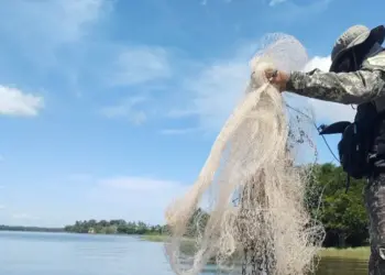 Naturatins reforça ações de fiscalização no estado e apreende mais de 2 mil metros de redes de pesc
