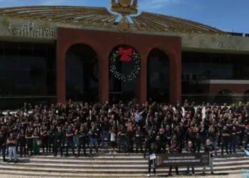 Em frente ao Palácio, policiais penais cobram Lei Orgânica, Estatuto e pasta exclusiva; Sindippen dá 2 semanas para governador se manifestar