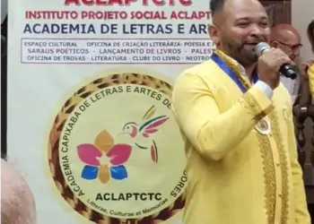 Tocantinense André Goveia recebe homenagem de Academia de Letras no Espírito Santo