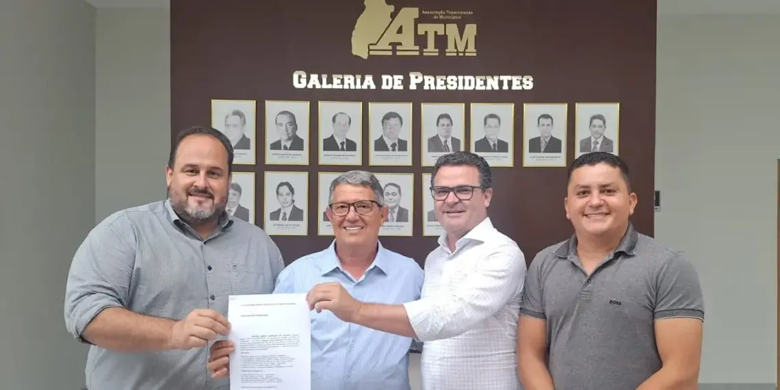 Big Jow, de Cristalândia, encabeça chapa única da eleição para presidência da ATM; pleito acontece dia 27