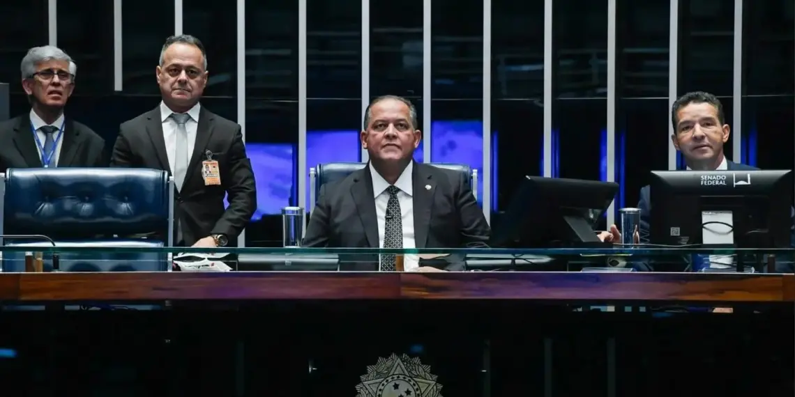 Com Davi Alcolumbre em agenda oficial no Japão, Eduardo Gomes assume presidência do Senado Federal até domingo