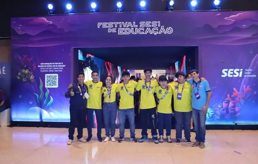 Equipes do Tocantins retornam do Festival SESI de Robótica com bagagens cheias de aprendizado e experiências