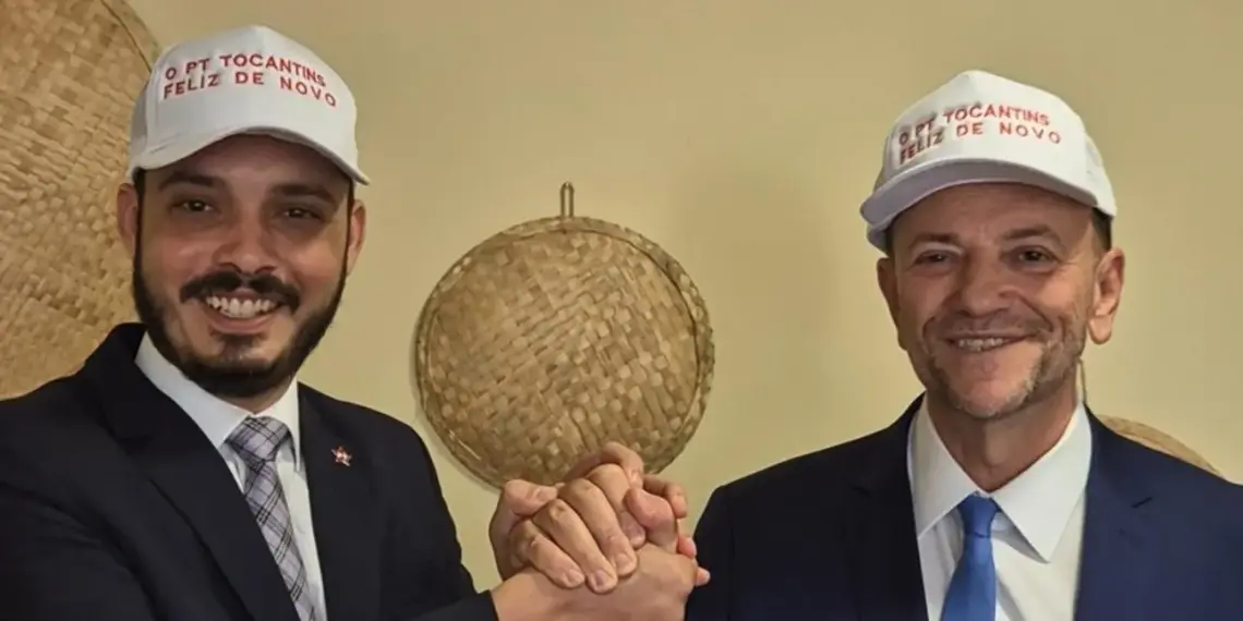 Candidato a presidente do PT do Tocantins, Nile Fernandes recebe o apoio de Edinho Silva, que disputa comando do diretório nacional