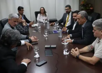 Integração dos sistemas da Polícia Civil e do Judiciário é tema de audiência entre secretário de Segurança e presidente do TJTO