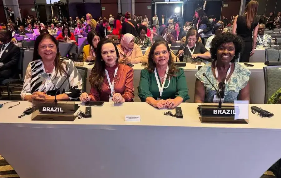 Senadora Professora Dorinha participa da Conferência Global de Mulheres Parlamentares no México