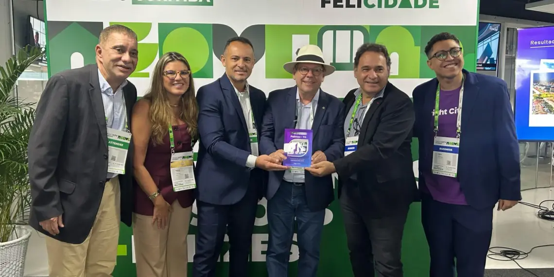 Palmas recebe prêmio “Cidades Sustentáveis” da Bright Cities em feira no Paraná