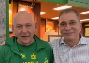 Vereador Amastha acompanha empreendedor Luciano Hang em visita à Capital