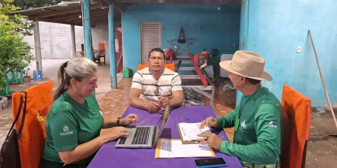 Naturatins aplica formulário com objetivo de traçar panorama das famílias torrãozeiras do Parque do Cantão