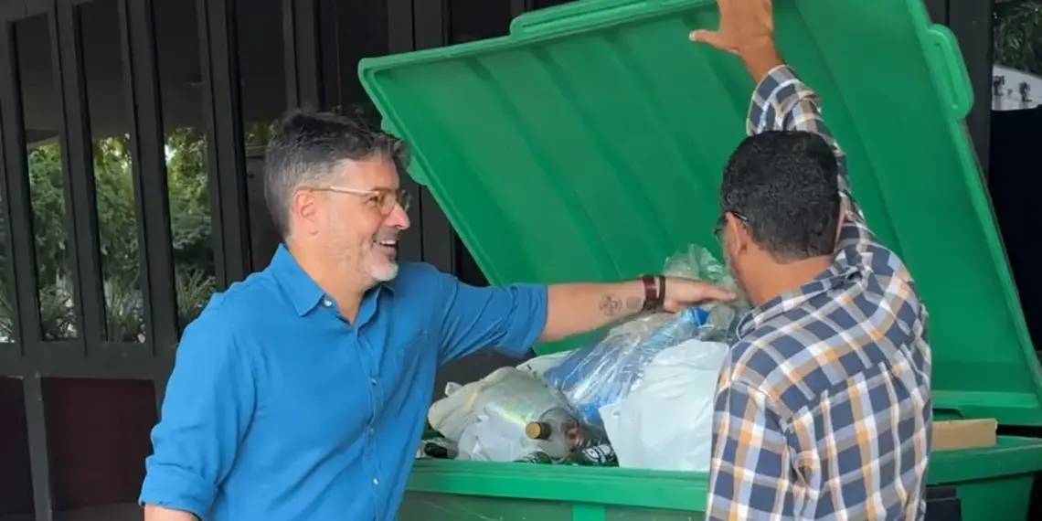 Programa de coleta seletiva do Estado recolhe mais de 700 quilos em material reciclável no 1º quadrimestre