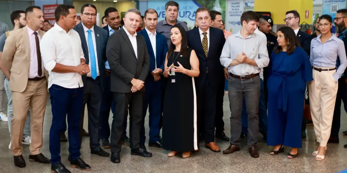 No 100º dia de gestão, prefeito Eduardo entrega Centro de Atendimento ao Turista no aeroporto e diz que quer Palmas não como passagem, mas como parte do destino