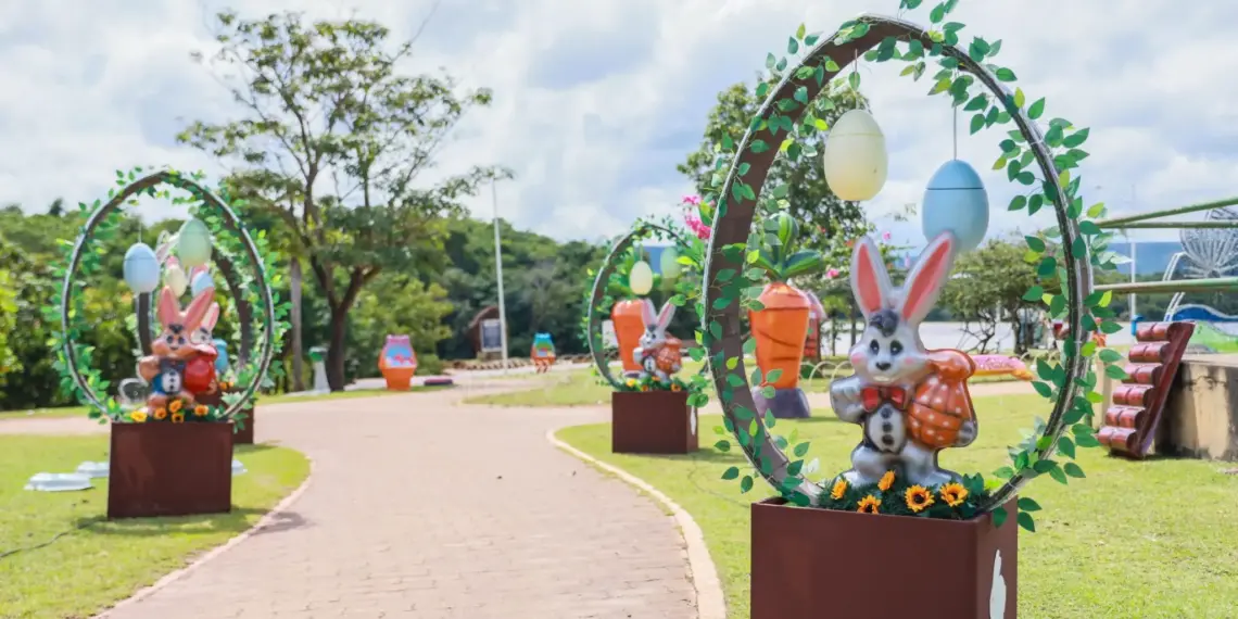 Palmas realiza programação de Páscoa no Parque Cesamar a partir desta quarta-feira até domingo
