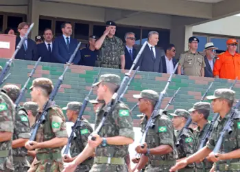 22º Batalhão de Infantaria realiza solenidade militar alusiva ao Dia do Exército Brasileiro e recebe duas viaturas blindadas