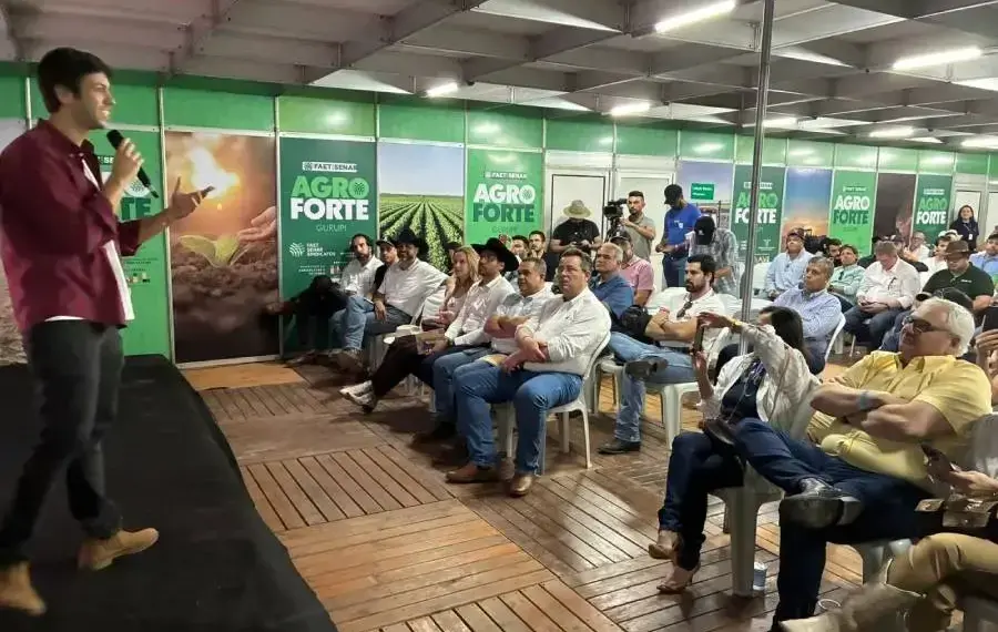 Caio Coppolla critica governo e STF durante palestra na ExpoGurupi