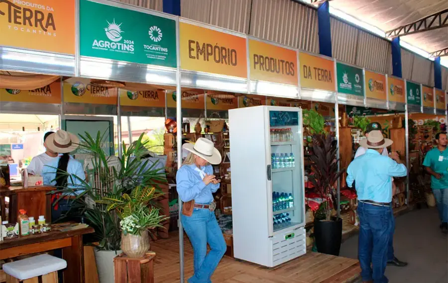 Governo divulga produtos selecionados para o Empório Produtos da Terra na Agrotins 25 anos; confira a lista