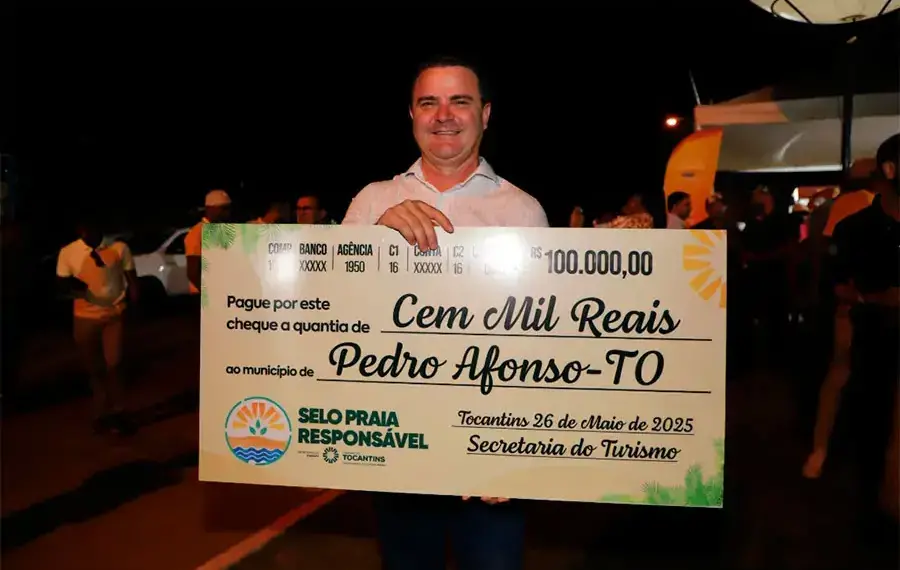 Pedro Afonso é premiada com Selo Praia Responsável durante abertura oficial da Temporada de Praia 2025