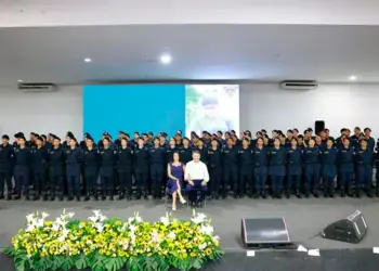 Prefeito Eduardo Siqueira Campos reafirma compromisso com a Guarda Metropolitana de Palmas durante formatura de 96 novos membros da corporação