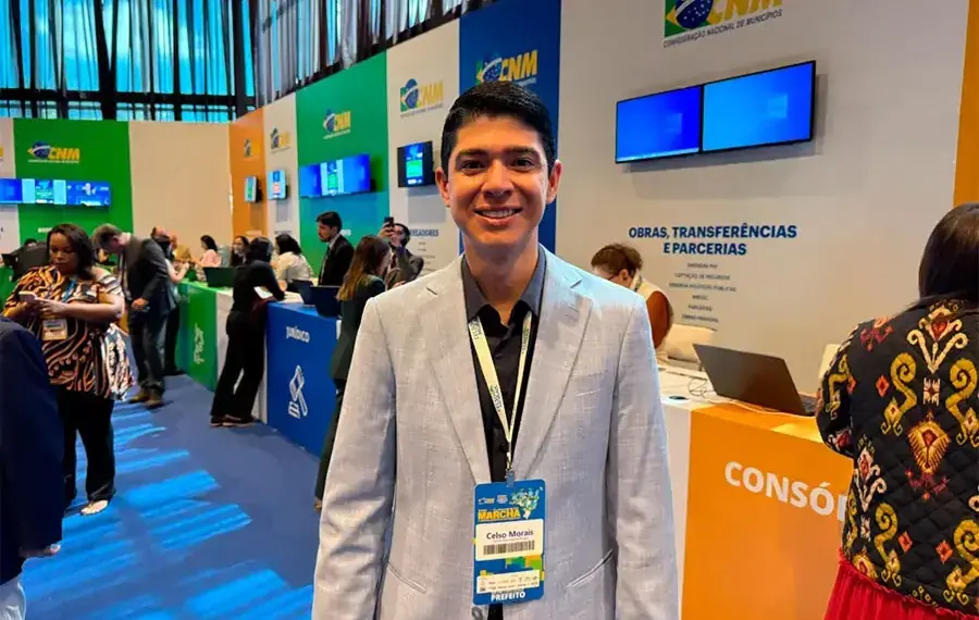 Prefeito Celso Morais ministra palestra sobre turismo sustentável na XXVI Marcha a Brasília em Defesa dos Municípios