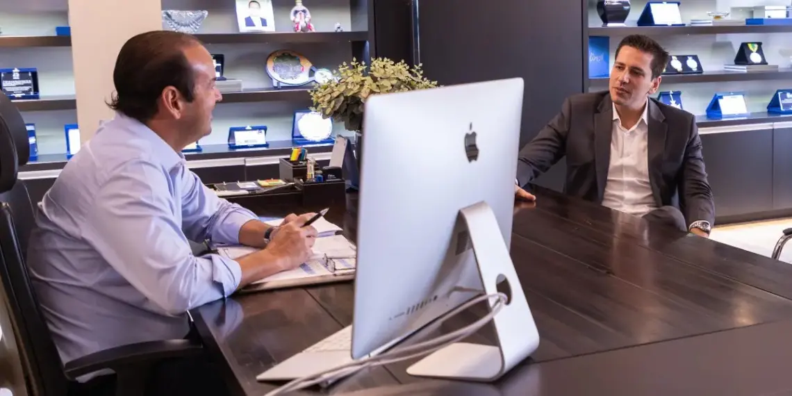 Criação do Zoneamento Ecológico Econômico é tema de encontro entre Roberto Pires, da Fieto, e Olyntho Neto, relator da matéria na Aleto