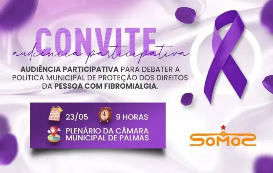 Coletivo SOMOS promove audiência participativa para discutir política de proteção às pessoas com fibromialgia