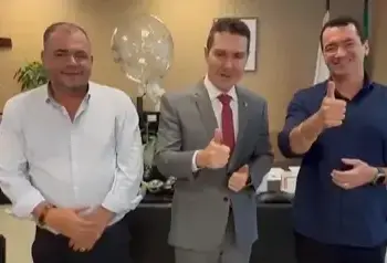 Com Alexandre Guimarães, ministro Jader Filho confirma ida a Augustinópolis no mesmo dia de Lula em Araguatins, mas nome do presidente sequer é citado