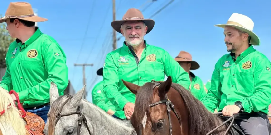 Na 35ª Cavalgada, Amélio destaca criação da Região Metropolitana de Araguaína; “Facilitará repasse de recursos via emendas”, diz