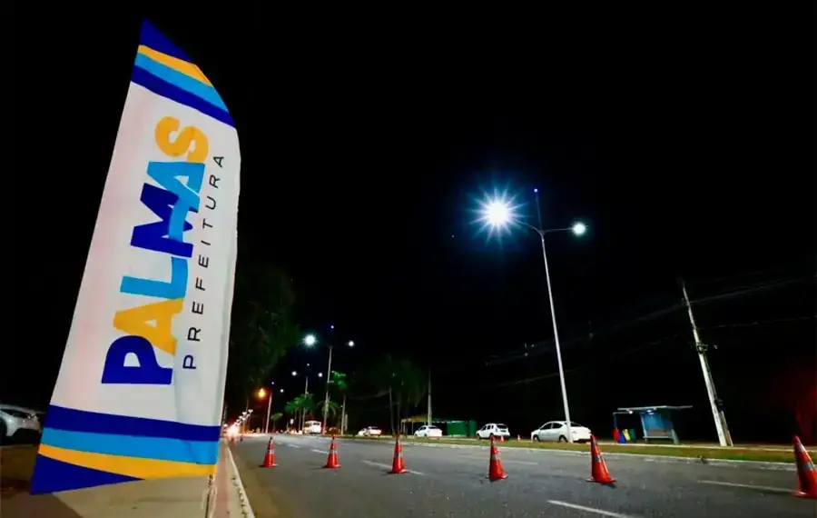 Prefeitura de Palmas realiza mais de 12 mil intervenções para modernização da iluminação pública nos primeiros meses de 2025
