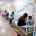 Em vistoria, MPTO encontra corredor do Pronto Socorro Infantil do HGP transformado em sala verde, com 14 leitos instalados de forma improvisada e sem climatização