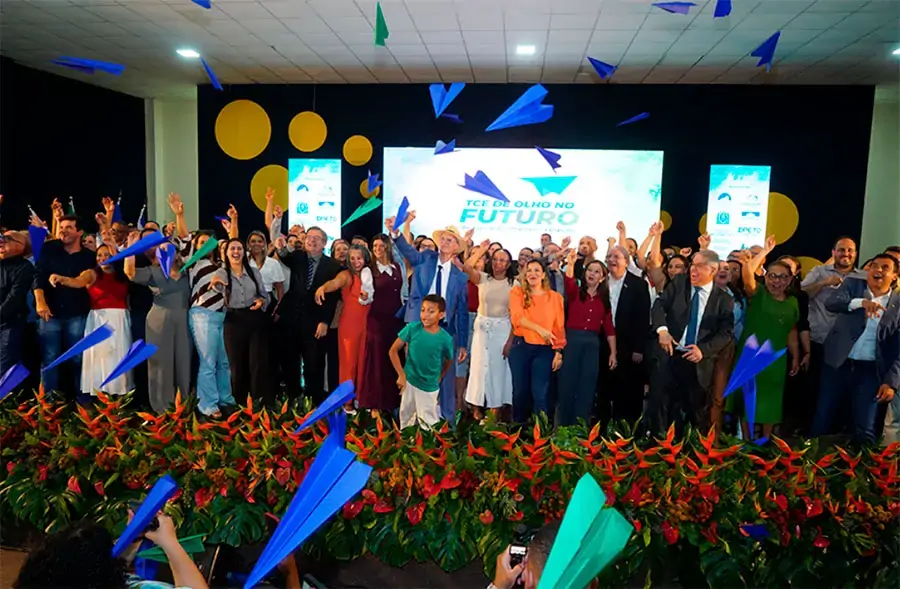 Voltado ao cuidado com meninas e meninos de 0 a 6 anos, “TCE de Olho no Futuro” é lançado no Tocantins com mais de 600 pessoas