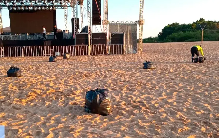 Com expectativa de realizar arrastões para a limpeza, Aciara lança “Campanha Praia Limpa” em parceria com quatro municípios