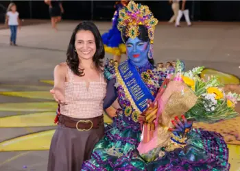 Integrante do grupo São João das Palmas, Ana Paula Santos é eleita Rainha do 33º Arraiá da Capital em noite de brilho e tradição