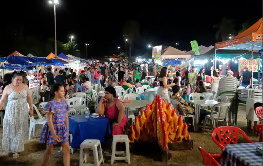 Comerciantes já podem se cadastrar para trabalhar no São João do Cerrado; inscrições seguem até a próxima segunda-feira