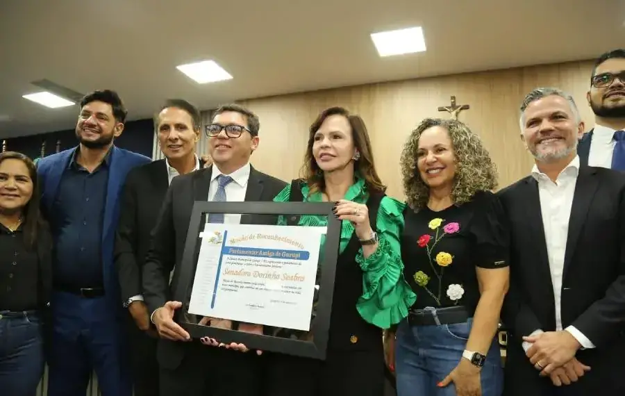 Senadora Professora Dorinha recebe título de Parlamentar Amiga de Gurupi