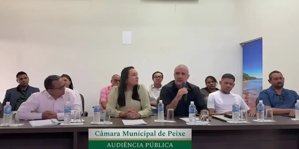Em audiência, prefeito de Peixe diz que os R$ 10 milhões referem-se a sistema de registro de preços e não implica compromisso de gasto desse total com eventos